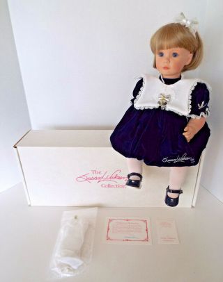 Susan Wakeen Doll Christmas Girl 20 " Vintage Vinyl Limited Edition 433/1500