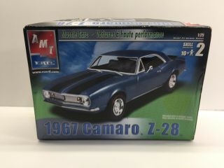 Amt Ertl 1:25 Scale 1967 Chevrolet Camaro Z - 28 Muscle Cars Series Model Kit Nore