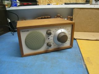 Vintage Classic Tivoli Audio Model One Table Radio By Henry Kloss Walnut Finish