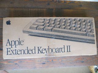 Boxed Apple M0312 Extended Keyboard Ii For Mac Desktop Bus