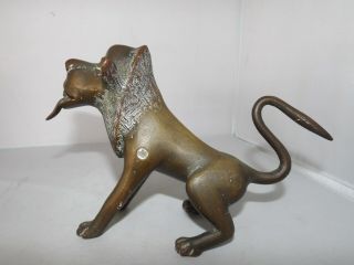 Old Benin Bronze Lion