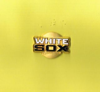 Chicago White Sox Baseball Ball Logo Mlb Lapel Hat Pin 2