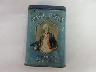 Vintage Advertising Tobacco Rare Paul Jones Vertical Pocket Tin 213 - Q