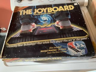 Atari 2600 Amiga Joyboard Controller W/mogul Maniac.  And Manuals