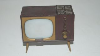 Vintage Retro Mid Century TV Television Console USA Salt & Pepper Shaker Set 3
