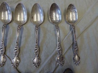 13 Antique 1904 R.  WALLACE &SONS Violet Sterling Silver 5 3/8 