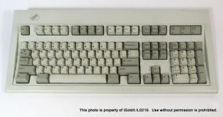 Ibm Model M F2 " Clicky " Computer Keyboard 1987 Vintage Part No 1391401