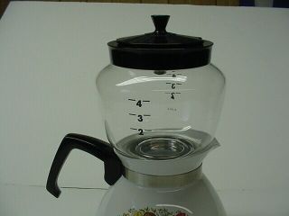 Vintage Corning Ware P 114 SPICE of LIFE 6 Cup Drip O Lator Coffee Pot 3