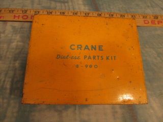 Vintage Crane Plumbing Bathroom Dial - Ese Repair Kit Wrench Parts Repair 8 - 990
