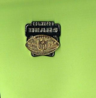 Chicago Bears Established 1920 Fb Logo Nfl Football Lapel Hat Pin