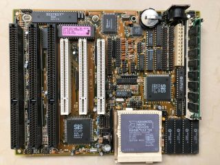 4dps 486 Motherboard,  Socket 3,  Isa/pci,  Amd 486 Dx4 100mhz,  4mb Ram