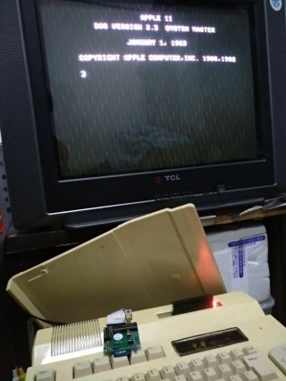 Floppy disc drive Emulator for Apple ii iie iic Laser128 sd card emu 3