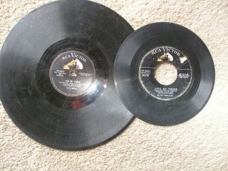 Elvis " Love Me Tender&anyway You Want Me " Rare Rock 45&78 Rca 20&47 - 6643 Vtg 1956