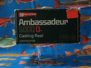 Abu Ambassadeur Garcia Green 5000d Vintage Reel:1974