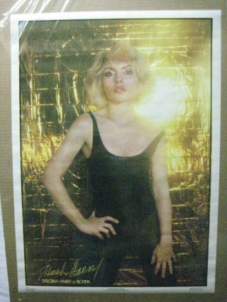 Deborah Harry Of Blondie 1979 Singer Vintage Poster Garage Cng954
