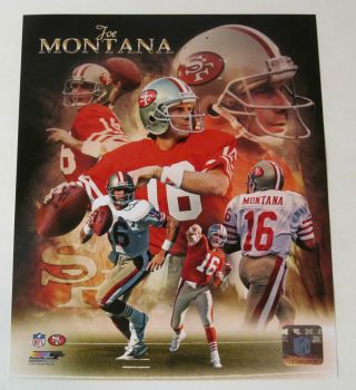 Joe Montana San Francisco 49ers Licensed 8x10 Photo