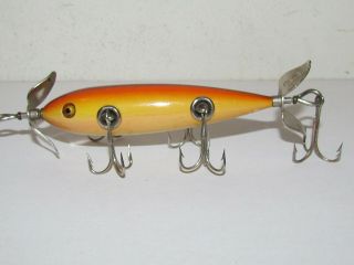 Vintage South Bend 5 Hook Bait Fishing Lure Minnow