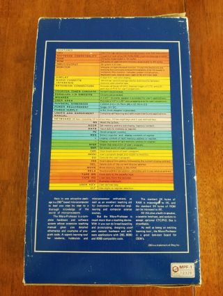 Vintage Multitech MPF - 1B Micro - Professor Computer Box User’s Manuals 2