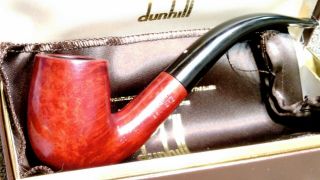 Dunhill - Bruyere 120,  Big Full Bent Billiard - Smoking Estate Pipe / Pfeife