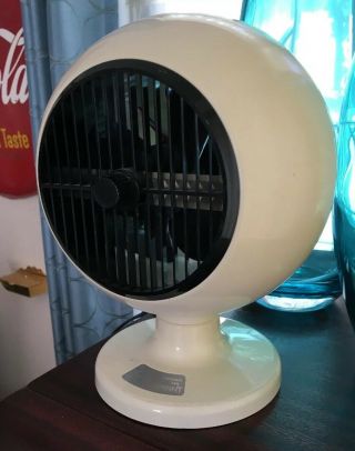 Vintage West Bend Windsprint Fan Eyeball Atomic Retro Mid Century Modern Style