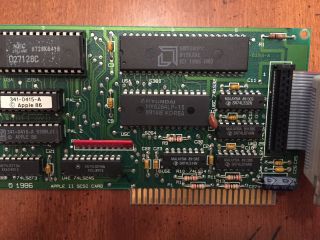 Apple II plus IIe IIgs SCSI Card Apple Computer 3