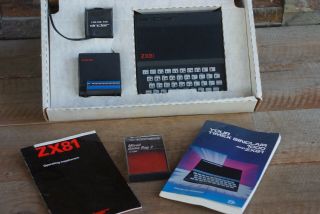 Zx81 Sinclair Computer,  W/ 16k Ram,  Zx81 Book,  Game And