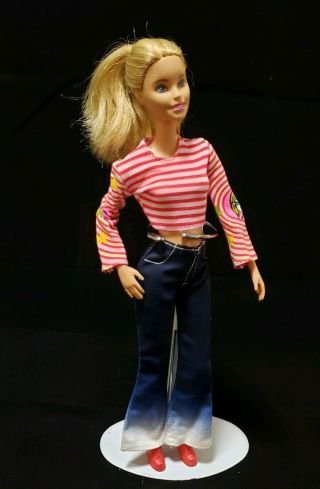 Barbie Fashion Avenue Red Stripe Lunch In Little Italy 50520 3pc Set Mattel