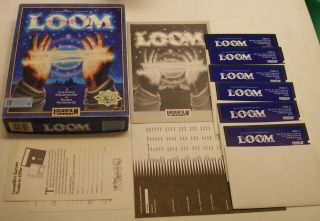 Very Rare Classic: Loom By Lucasfilm Games For Ibm Pc/xt/at