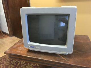 Atari Computer Sc1224 Rgb Monitor Display - Fully Functional