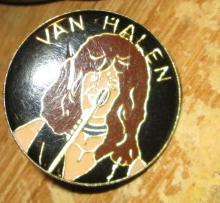 Van Halen Vintage Metal Lapel Pin From Late 80 