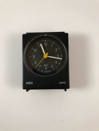 Vintage Braun Alarm Clock 4847 Ab 30 Dietrich Lubs Germany Modernist
