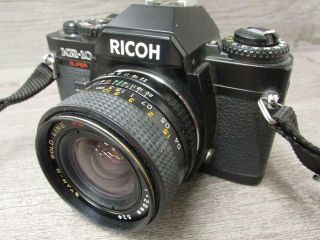 Vintage Ricoh KR - 10 35mm SLR Film Camera 28mm 2.  8 16 Sec.  Shutter 2