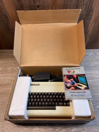 Commodore VIC - 20 Personal Computer Box Power Cord Matching Serial Not 3