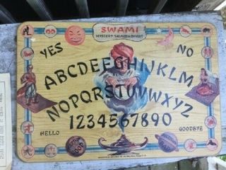 Swami Mystery Talking Board Ouiji Board Vintage 40 