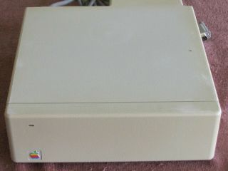 Vintage Apple M0135 Hard Disk 20 External 20mb Hard Drive For Macintosh 512k