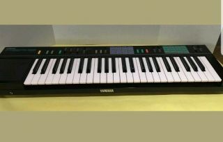Yamaha Psr - 12 Vintage Keyboard With A.  C.  Power Supply And