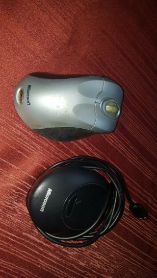 Vintage Microsoft Wireless Usb Mouse