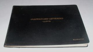 Rare Vintage 1930.  Illust.  Hb.  Mapping And Lettering By Malcolm Lloyd