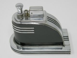 Vintage Lighter Rare Streamline Touch Tip Ronson Sparking Hard To Find 1930 Appr