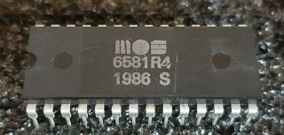 Mos 6581 R4 Sid Chip,  For Commodore 64,  And,  Exrare