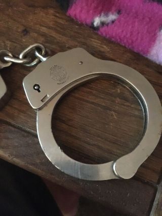 Vintage Smith Wesson Handcuffs No Key