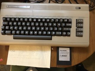 Commodore 64 Personal Computer W/ Box And Power Cord