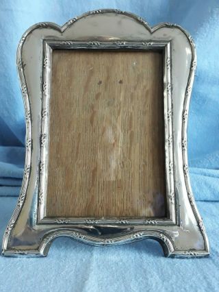 Solid Silver Picture Frame Art Nouveau Chester 1908