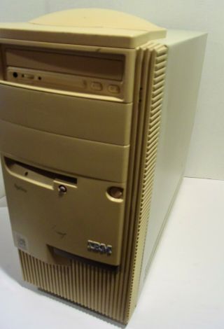 Vintage Ibm Aptiva Pc Desktop Computer - No Hdd -
