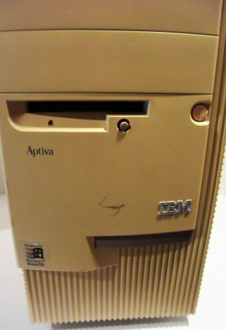 VINTAGE IBM Aptiva PC Desktop Computer - NO HDD - 3
