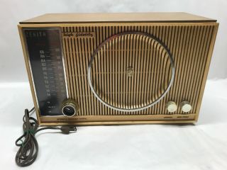 Vintage Zenith High Fidelity Am - Fm Radio Model H 845