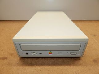 Vintage Applecd 600e Quad Speed External Apple Cd - Rom Drive Scsi