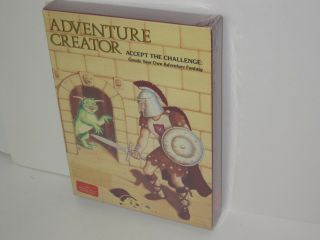 Vintage Software Game Apple Ii Iie Iic Iigs Adventure Creator Sealed/unopened