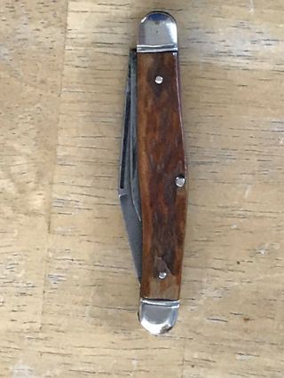 Vintage John Primble Belknap 2 - Blade Pocket Knife