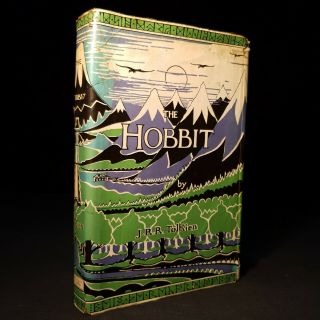 1978 The Hobbit 4th Edition J.  R.  R.  Tolkien With Unclipped Dust Jacket